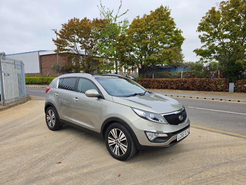 Silver Kia Sportage 1.7 CRDi EcoDynamics 3 SUV 5dr Diesel Manual 2WD Euro 6 s/s 114 bhp